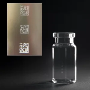 Marquage direct sur l'emballage primaire en verre
