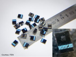 Sérialisation des micro-batteries Li-ion
